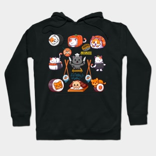 Sushi Cat Lover Hoodie